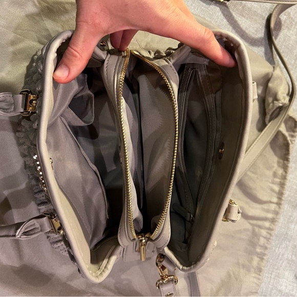 Liu Jo Grey and Gold multi section hand and shoulder bag - Picture 6 of 6